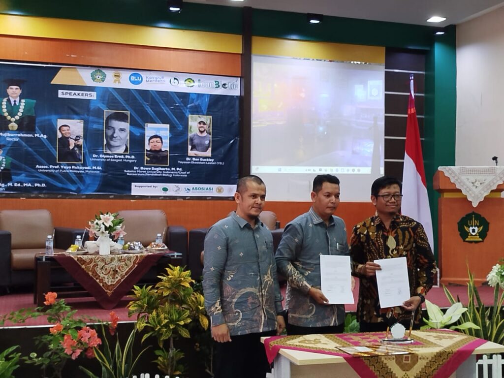 Jurnal Biotik Program Studi Pendidikan Biologi Lakukan MoU dengan Konsersium Pendidikan Biologi Indonesia (KPBI) Indonesia